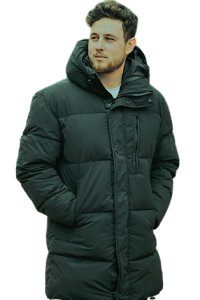 Men's down jackets/padded jacket are made with high-quality materials.